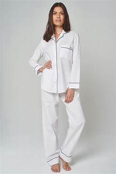 Navy Silk Pyjamas