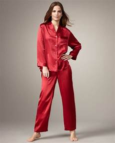Red Satin Pyjamas