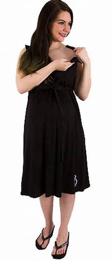 Black Nursing Nightie