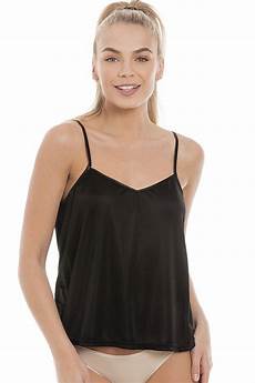 Black Satin Pyjamas