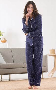 Jersey Button Up Pyjamas