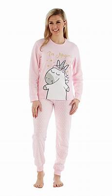 Ladies Fluffy Pyjamas