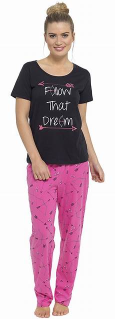 Ladies Jersey Pyjamas
