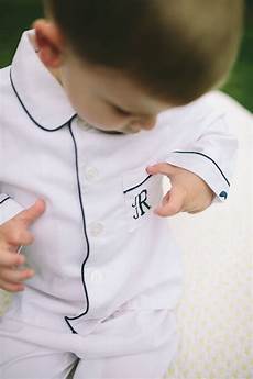 Monogrammed Pyjamas