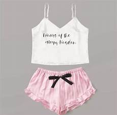 Pink Satin Pjs