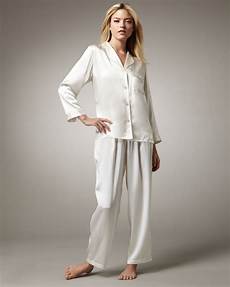 Pink Silk Pyjamas