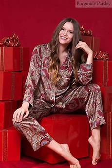 Red Satin Pjs