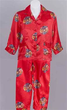 Red Satin Pyjamas