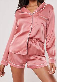 Satin Pyjama Short Set