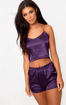 Satin Pyjama Short Set