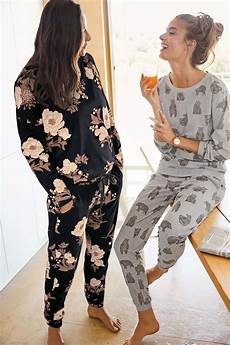 Womens Floral Pyjamas