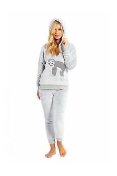 Womens Fluffy Pyjamas